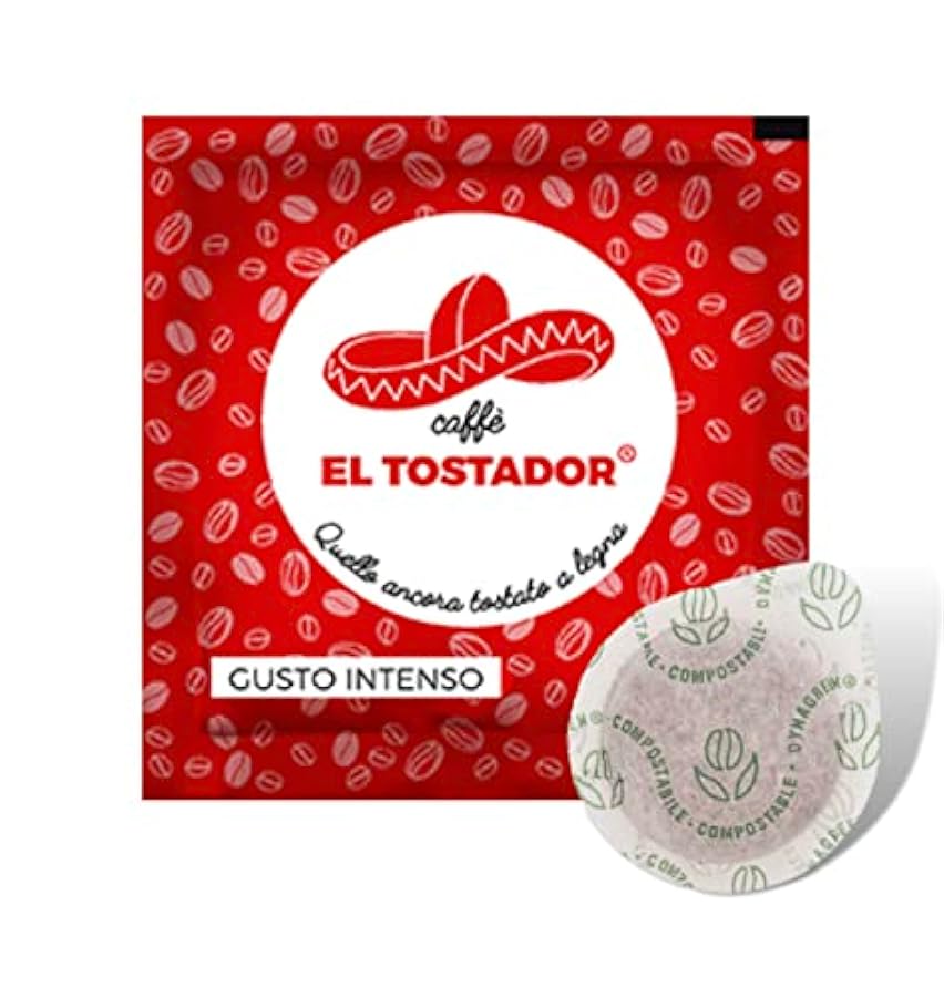 CAFFE´ EL TOSTADOR - 750 CIALDE ESE 44MM (GUSTO INTENSO) cialde con carta filtro compostabile 778006085