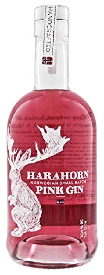 Harahorn Norwegian Small Batch Pink Gin 38% Vol. 0,5l 3
