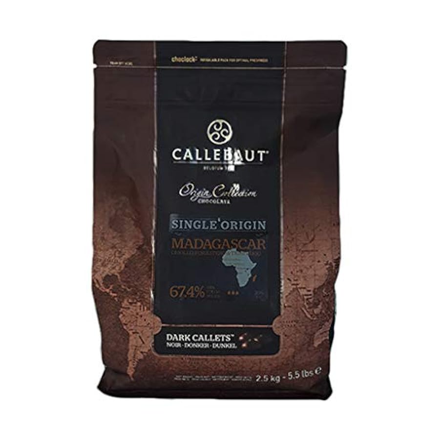 Callebaut Origine, Madagascar 67,4% gocce di cioccolato