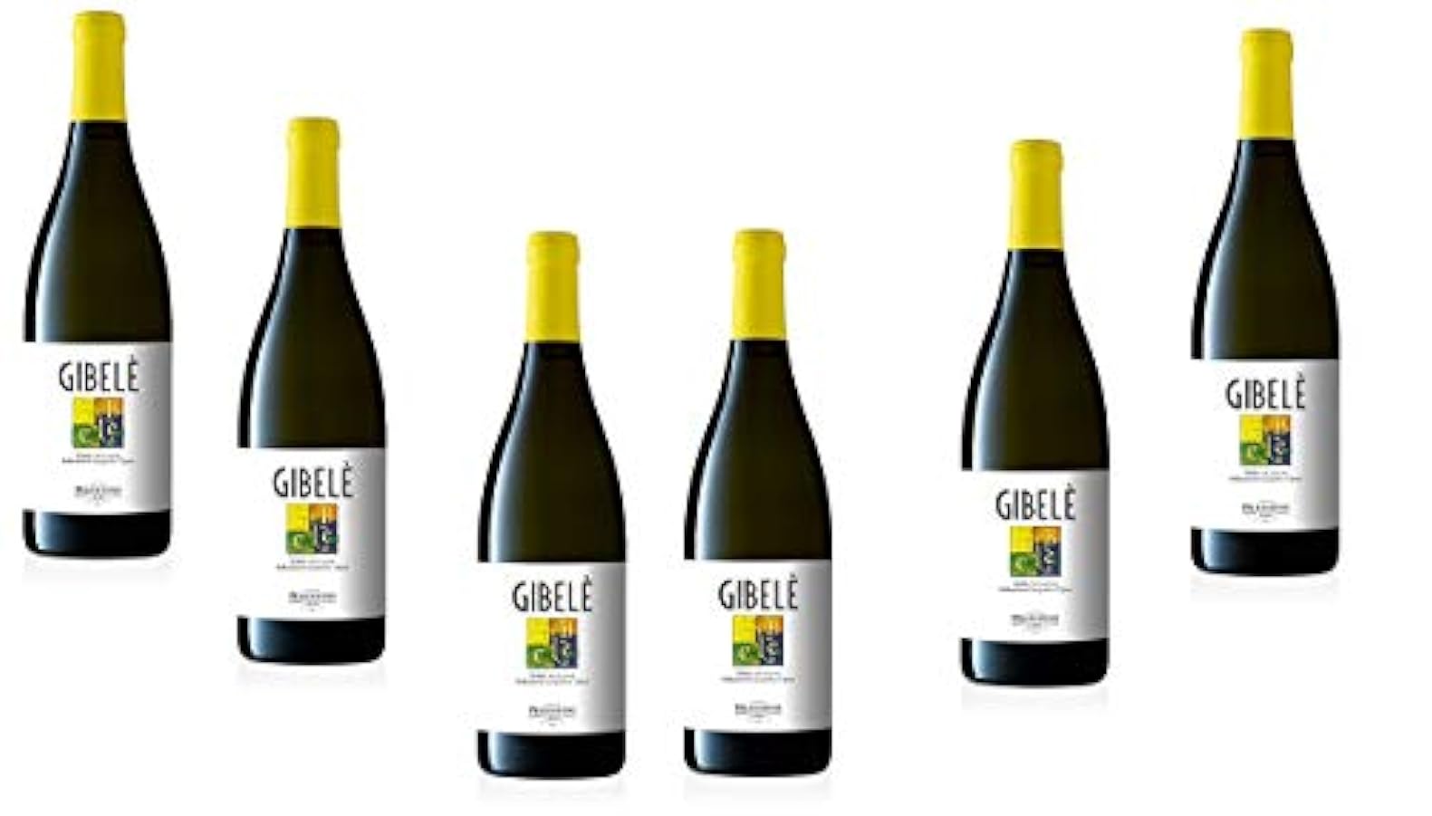 Sicilia Bedda - Terre Siciliane IGT Zibibbo Secco Gibelè Pellegrino 2019 - Confezione 6 Bottiglie di Vino Zibibbo Pellegrino 714764814