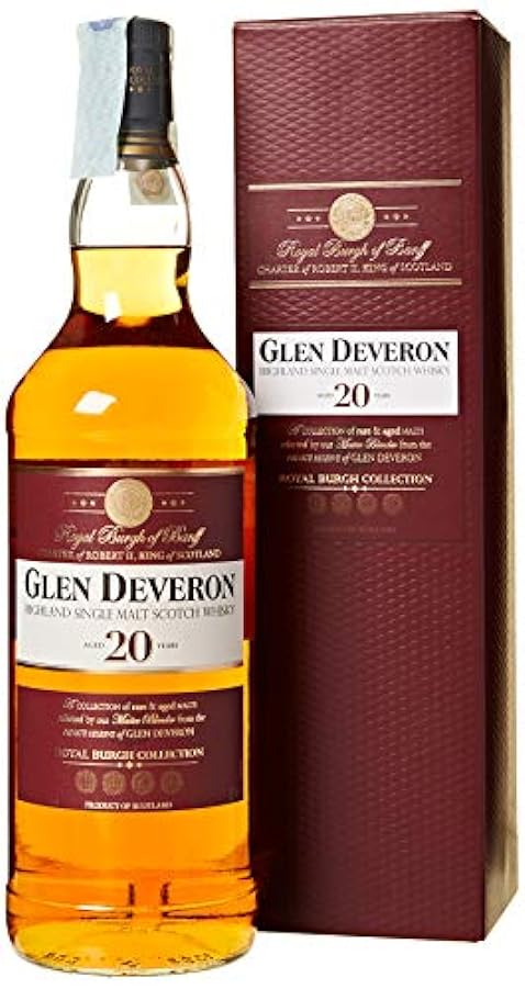 Glen Deveron 20 Years Old Highland Single Malt 40% Vol.