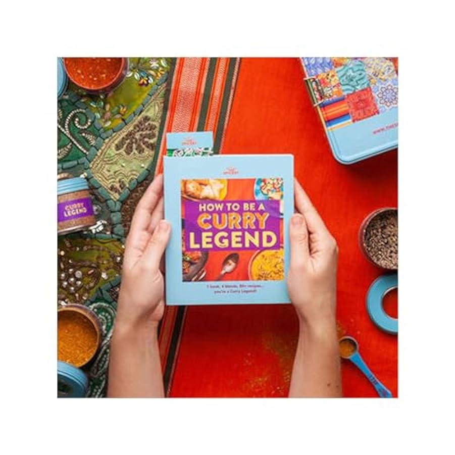 How to be a Curry Legend: 1 Book, 4 Blends, 80+ Recipes You´re a Curry Legend! 561015063