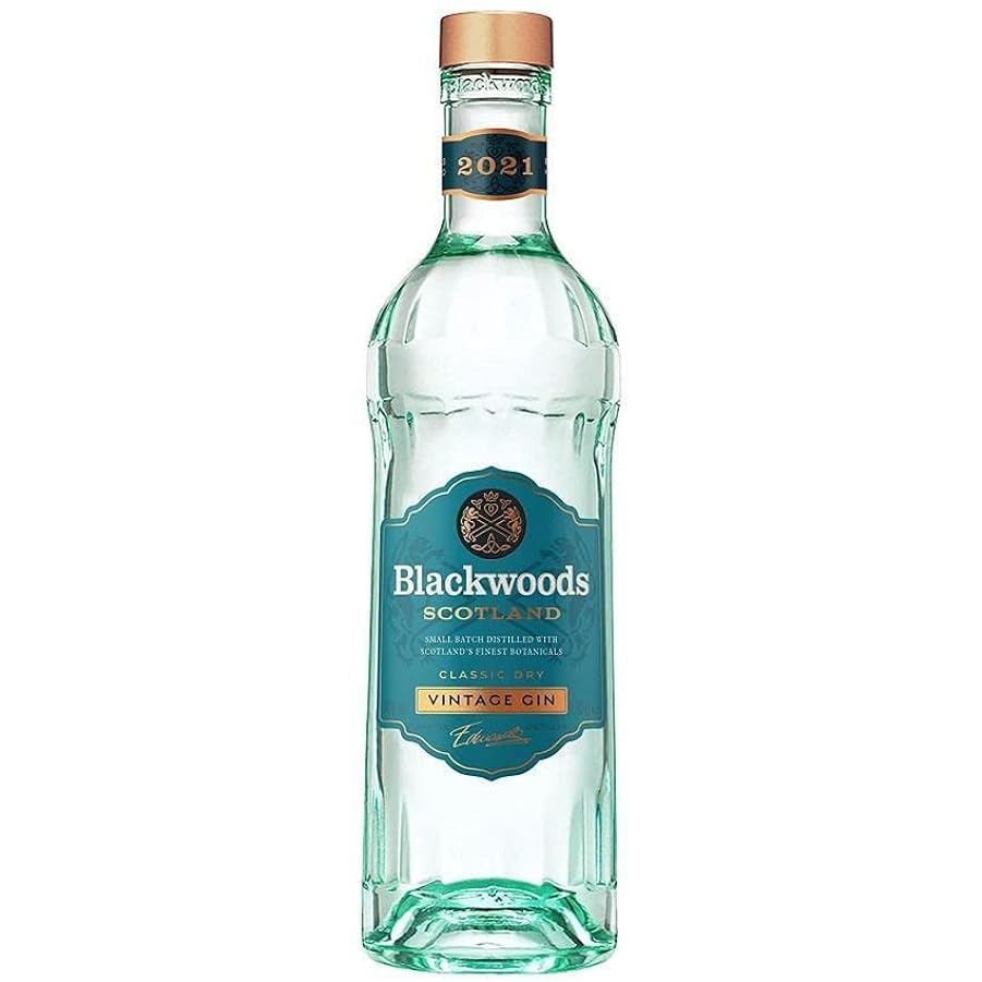 BLACKWOODS VINTAGE GIN CLASSIC DRY 40% SCOTLAND 70 CL 504369537