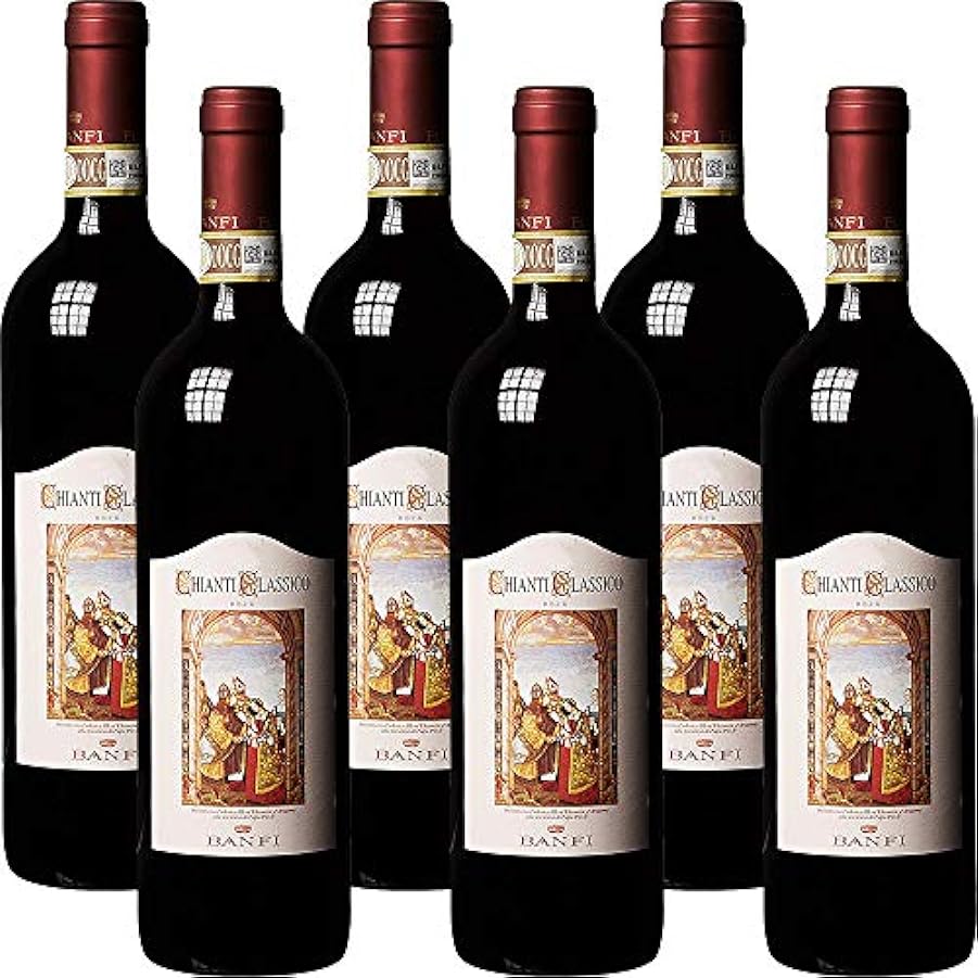 Chianti Classico Docg | Banfi | Vino Rosso Toscana | 6 