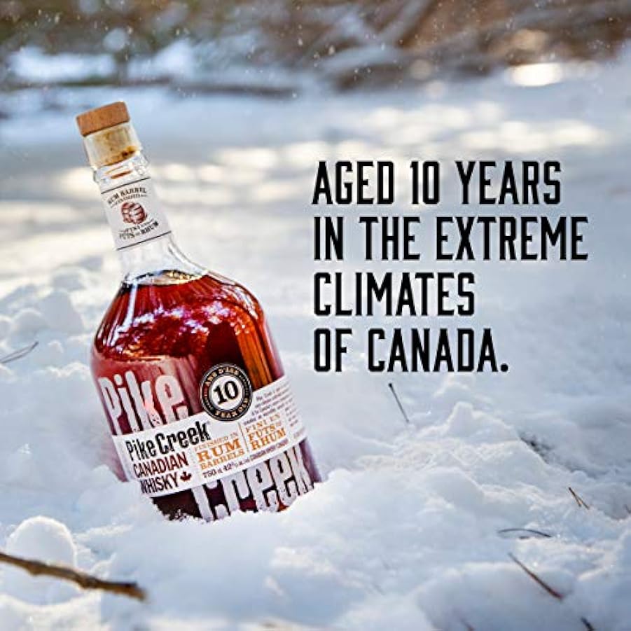Pike Creek canadian whiskey 10 YO Rum Barrel - 700 ml 262415029