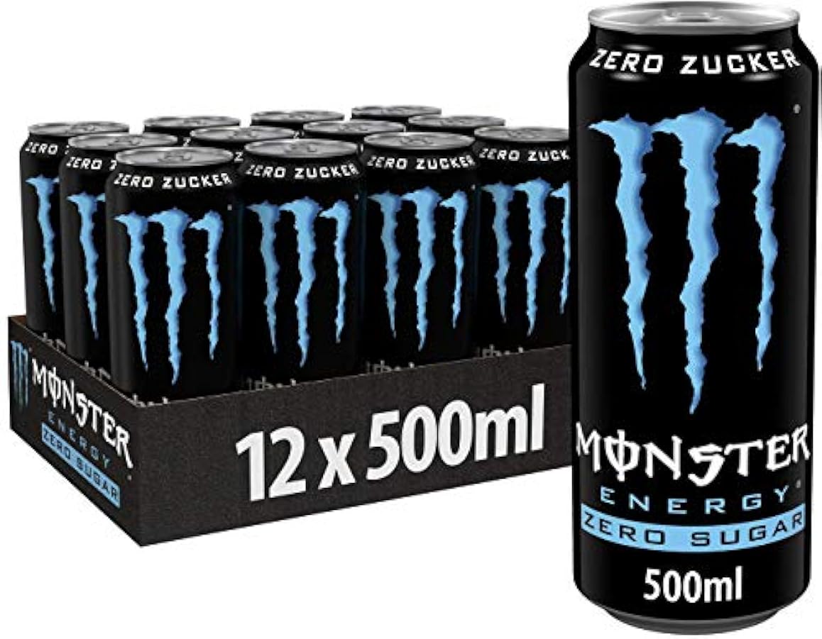 Monster Energy Absolutely Zero, Energy Drink, Bevanda c