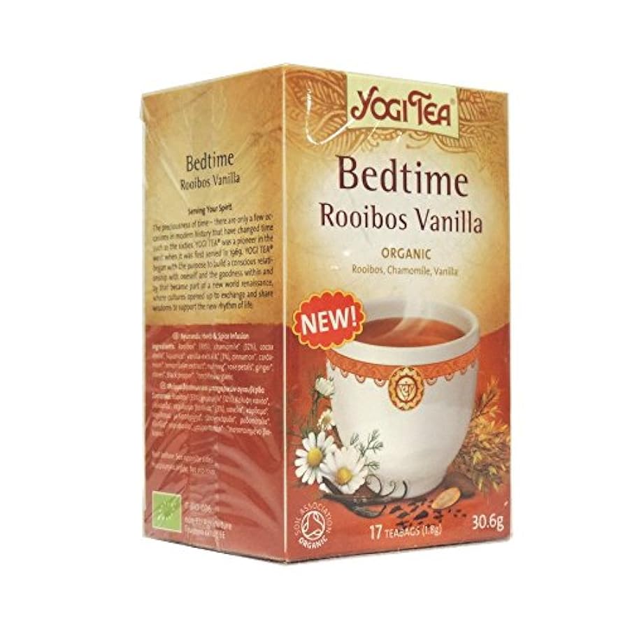 Yogi Tea - Bedtime Rooibos Vanilla - 30.6g (Case of 6) 65953984