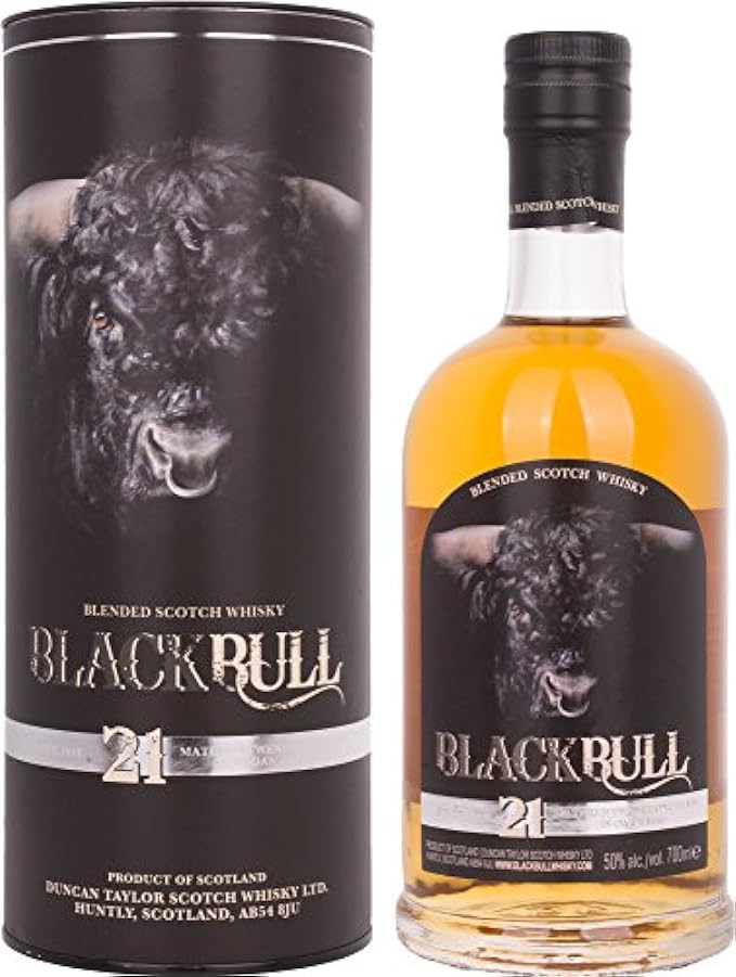 Duncan Taylor Black Bull 21 Years Old Blended Scotch Wh