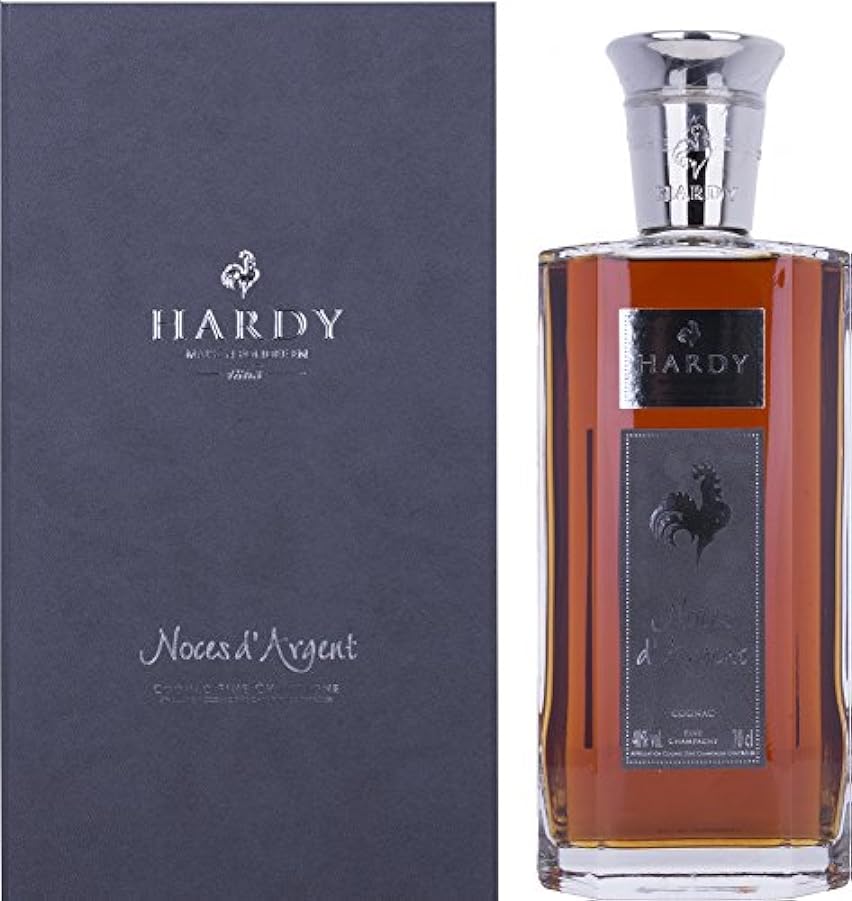 Hardy Cognac Noces d´Argent 40% Vol. 0,7l in Giftb