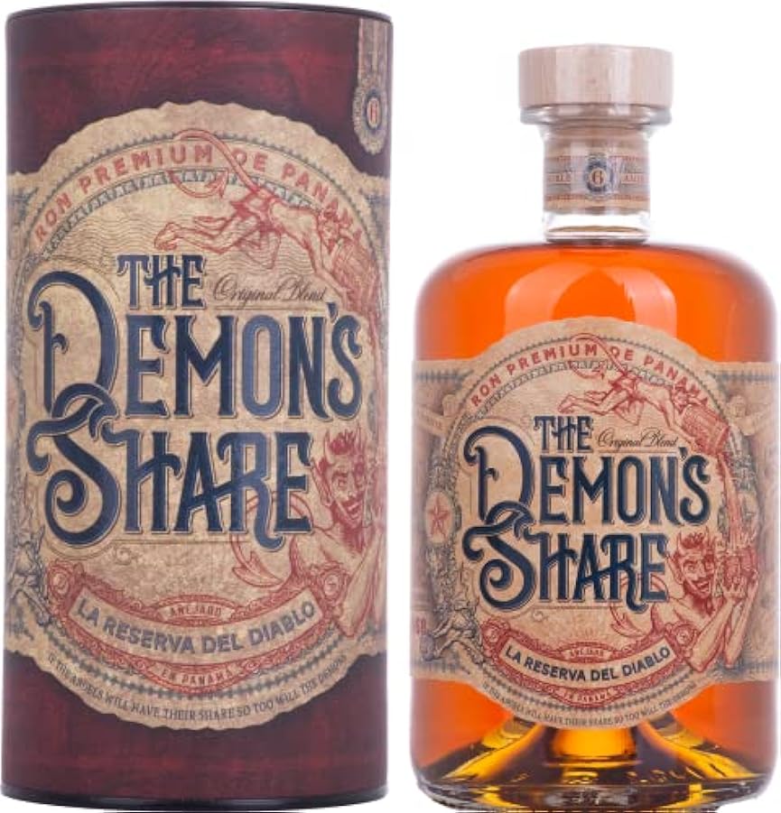 The Demon´s Share Rum 6 Years Old 40% Vol. 0,7l in Giftbox 378383624