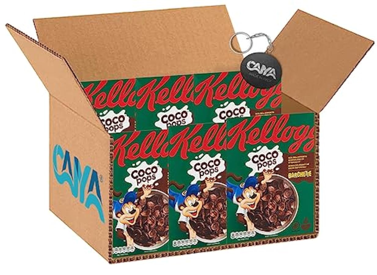 6X Coco Pops Cereali a forma di Barchette al Cioccolato 365g [CAIYA® BOX da 6 Confezioni] 276882223