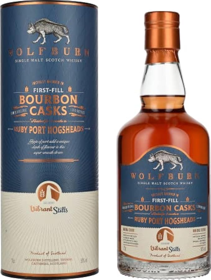 Wolfburn VIBRANT STILLS Single Malt Scotch Whisky 50% Vol. 0,7l in Giftbox 692484577