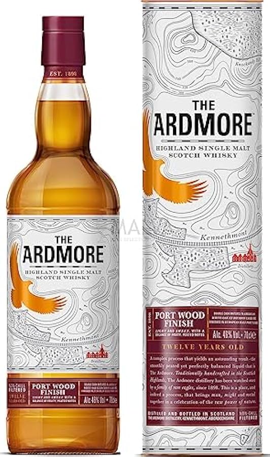The Ardmore 12 Years Old PORT WOOD FINISH 46% Vol. 0,7l