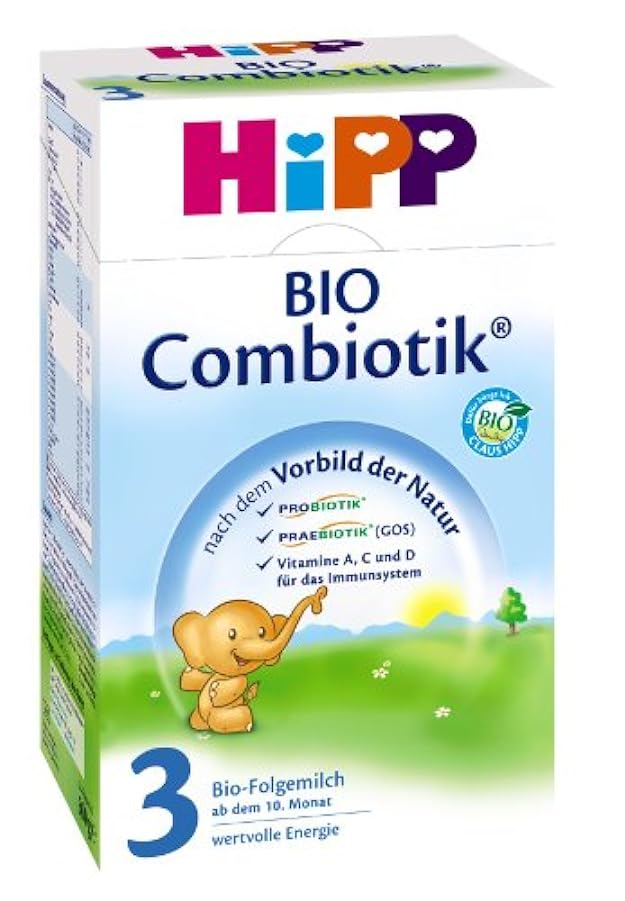 Latte di proseguimento Hipp Bio CombiTik 3 - dal 10 ° mese, confezione da 12 (12 x 600g) 125148145