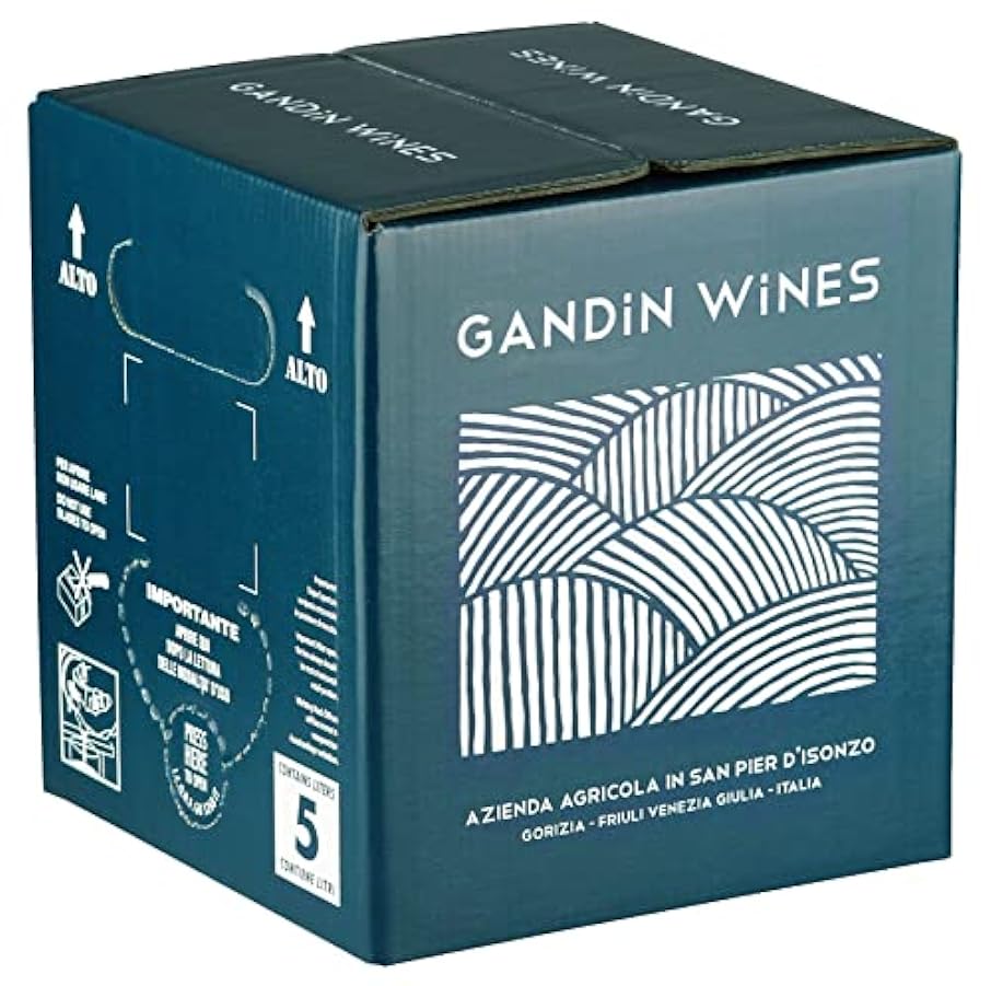 Bag in Box vino Chardonnay IGT Venezia Giulia 13% - Vigne di Giulia - 2 confezioni da 5 litri 657766635