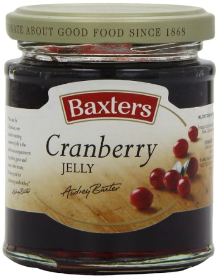 Baxters - Gelatina di mirtillo rosso, 210 g (confezione