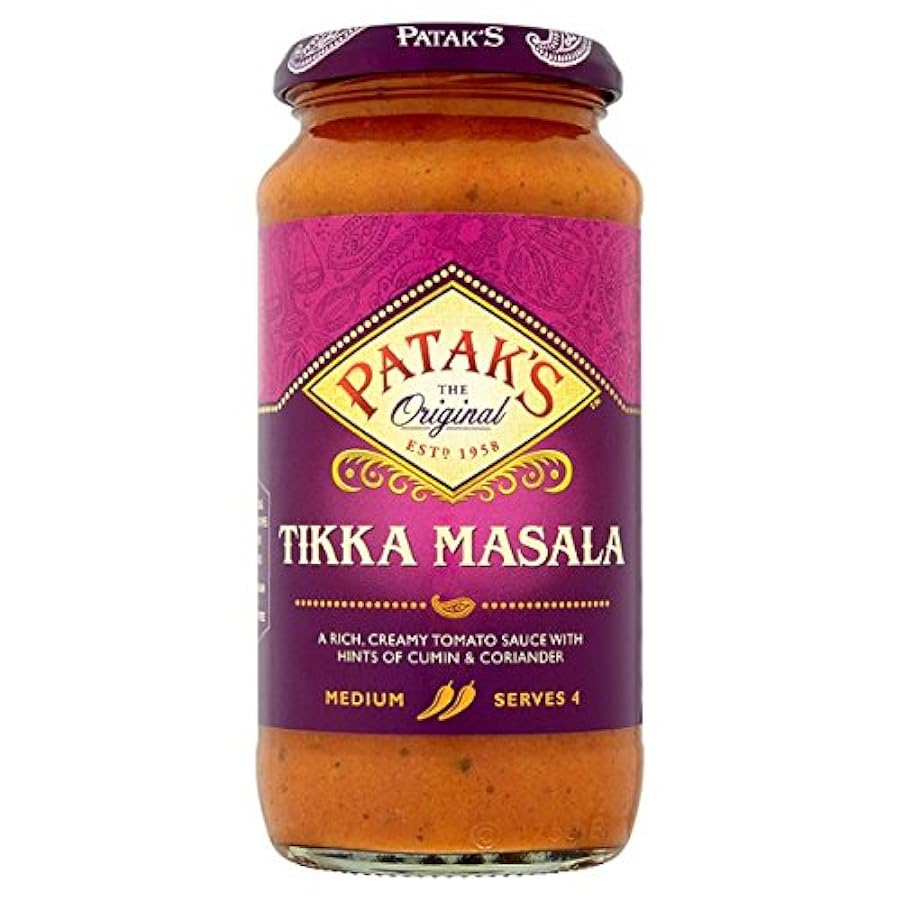 Patak´s The Original Tikka Masala 450 g (confezione da 6 x 450 g) 948783085