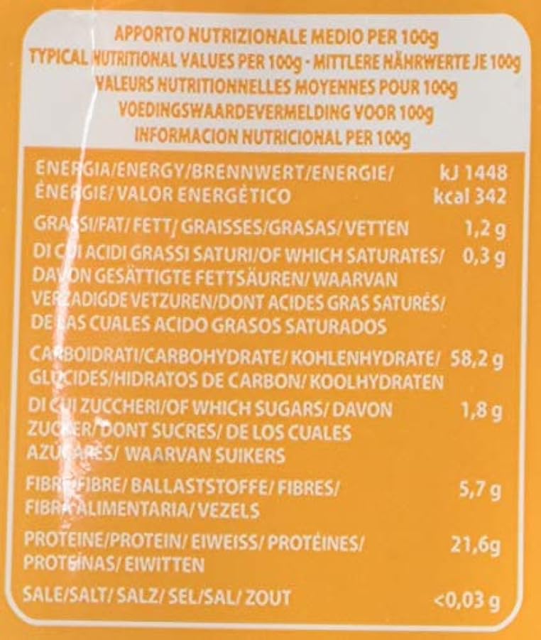Probios Penne 100% Lenticchie Gialle Bio senza Glutine - Confezione da 12 x 250 g 291820646