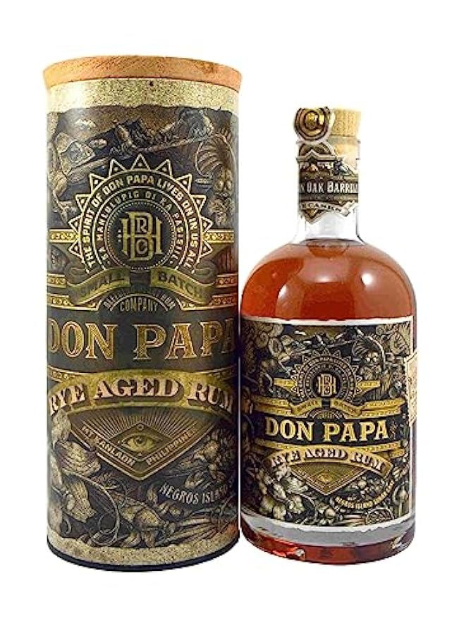 Don Papa Rum Rye Aged 45% Vol. 0,7l in Giftbox 30249426