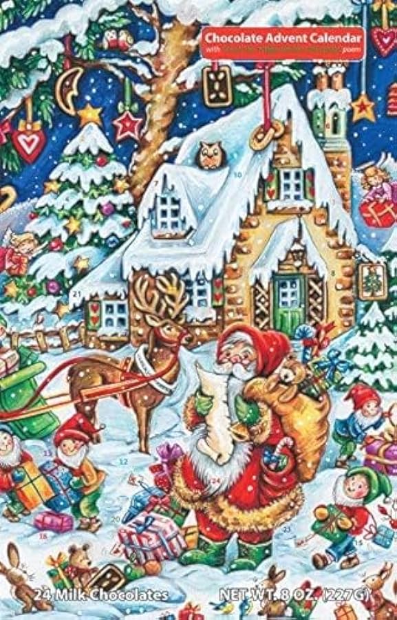 Santa´ s Helpers Chocolate Advent Calendar (countdown to Christmas) 707374130