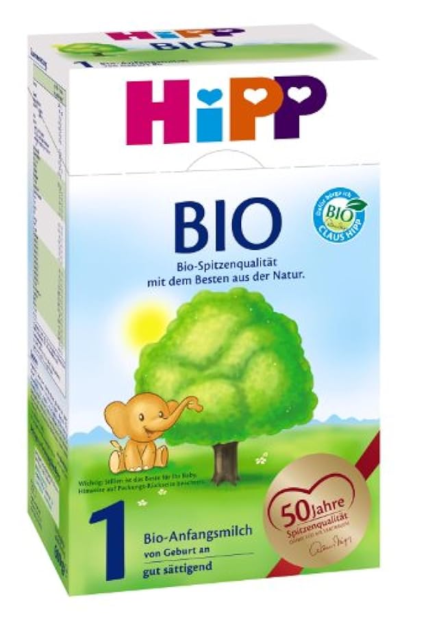 Latte Hipp Bio 1 precoce dalla nascita, confezione da 7 (7 x 600g) 304337661