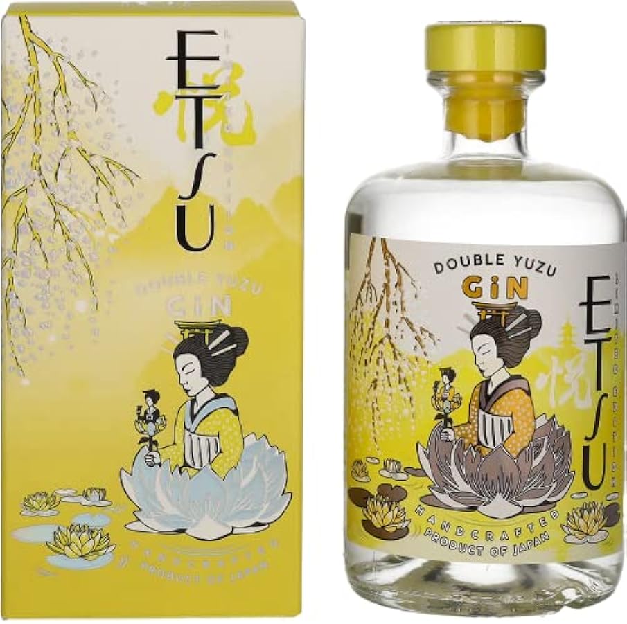 Etsu Gin Double Yuzu Limited Edition 43% Vol 0.7 l in Confezione Regalo 191015570