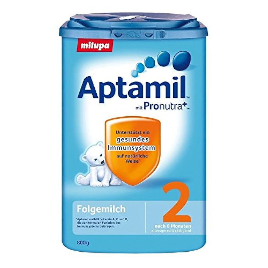 Aptamil 2 episodio latte con Pronutra, 4-Pack (4 x 800g