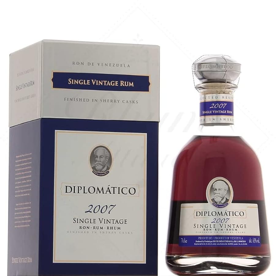 Rum Diplomatico Single Vintage 2007 43° 70 cl astucciat