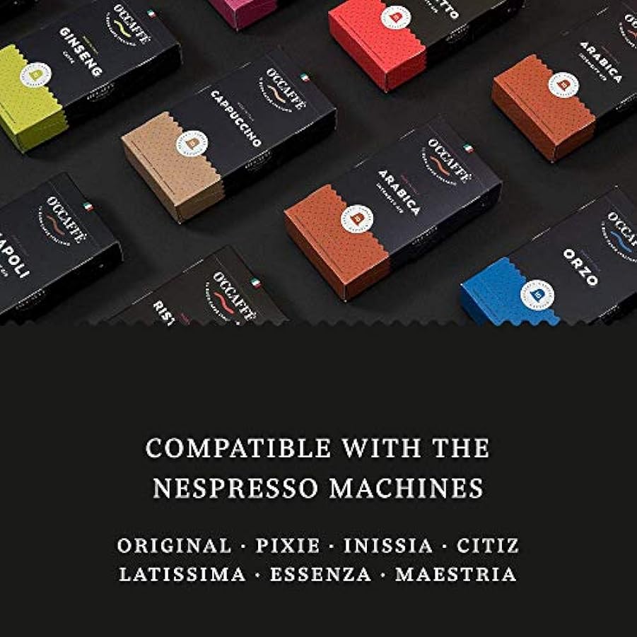 O´CCAFFÈ – Decaffeinato | capsule compatibili Nespresso | 200 pezzi | Tostatura lenta a tamburo da azienda italiana a conduzione familiare 172712737