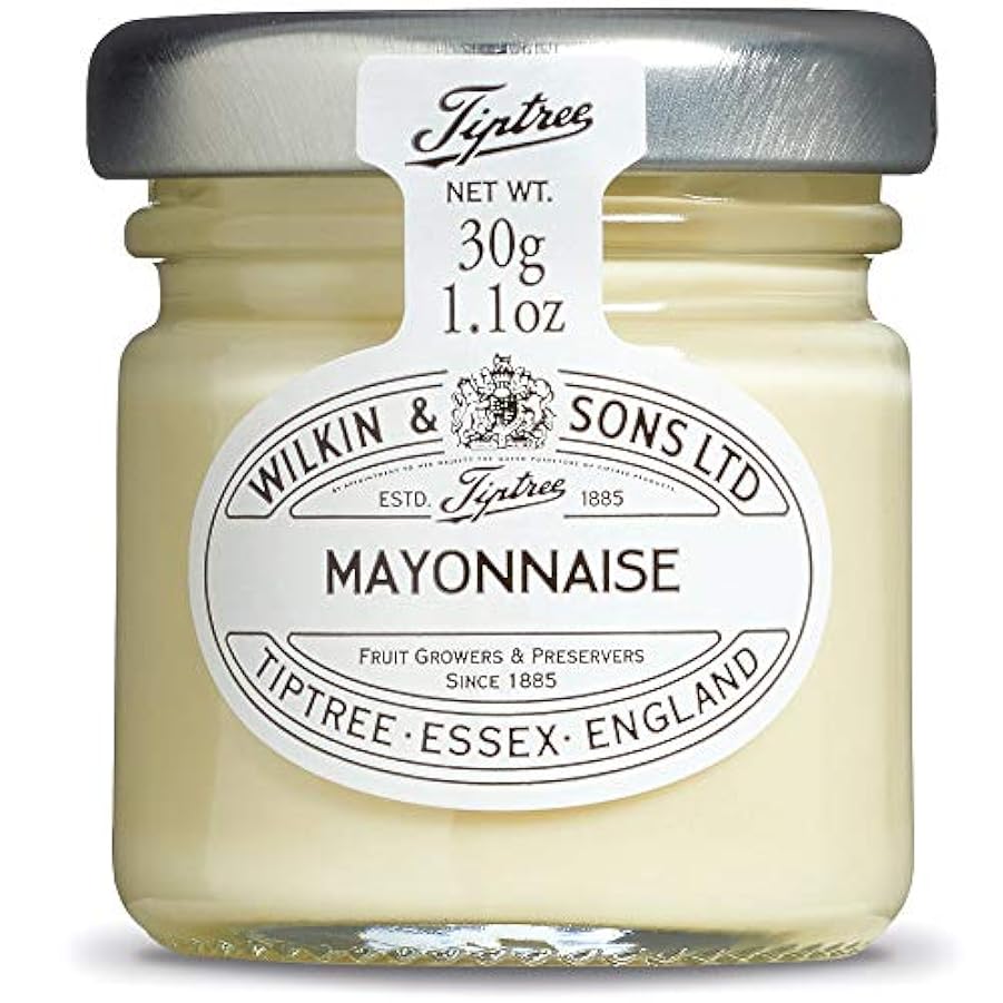 Tiptree Mayonnaise Portion Pots - Pack Size = 72x30g 492162067