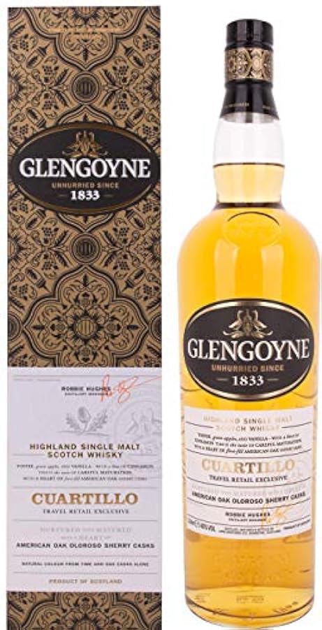 Glengoyne CUARTILLO American Oak Oloroso Sherry Casks 40% Vol. 1l in Giftbox 73356150