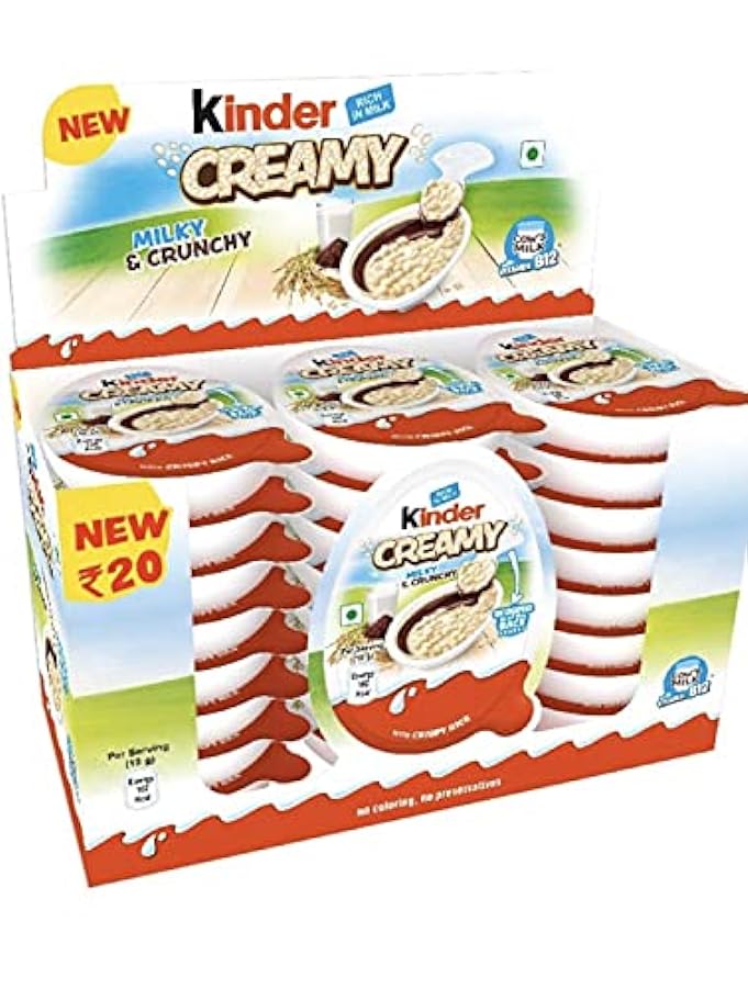 Kinder Creamy Milky & Crunchy (24 pezzi) 502511511