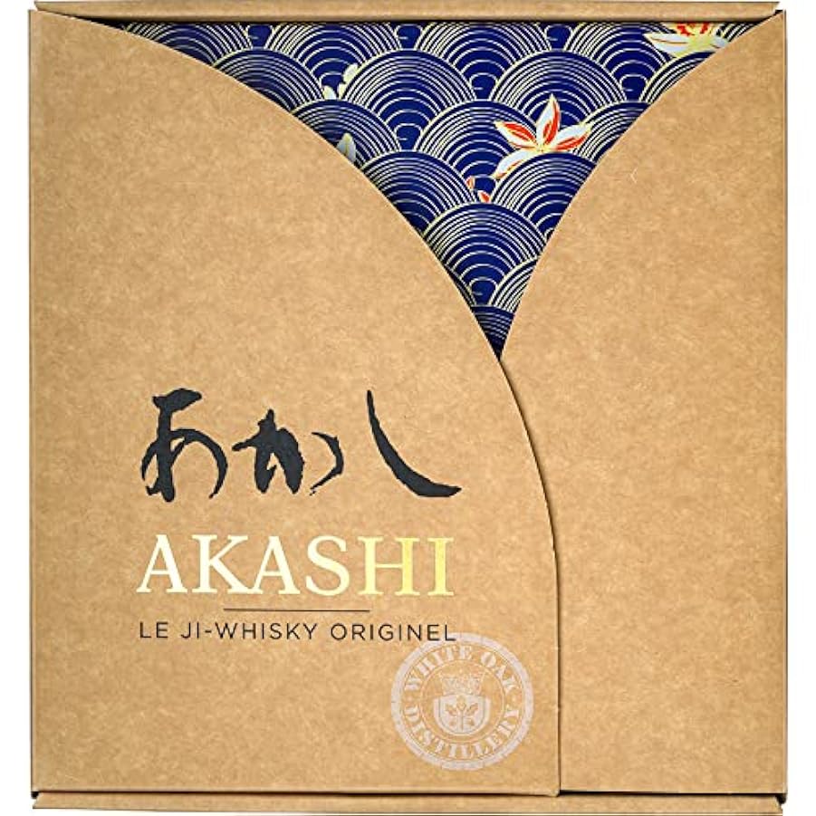 Akashi Whisky Meisei Special Pack con 2 Bicchieri