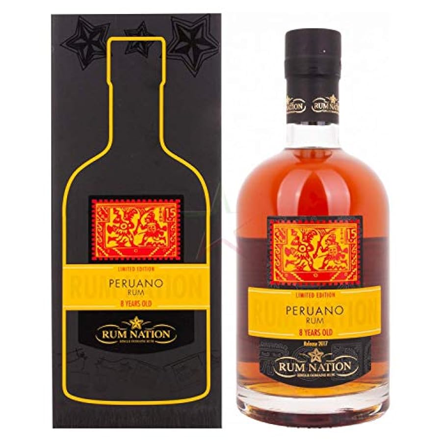 Rum Nation Peruano 8 Years Old Rum Limited Edition 42% 