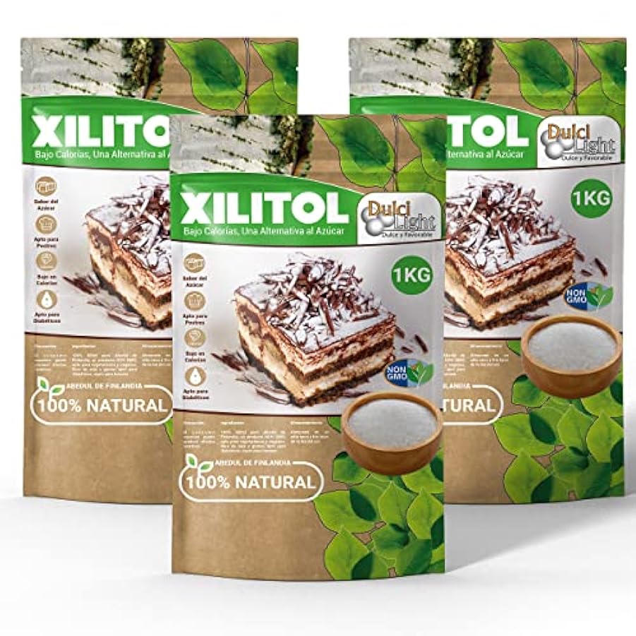 Dolcificante Zero DulciLight Xilitolo 3kg 100% Naturale