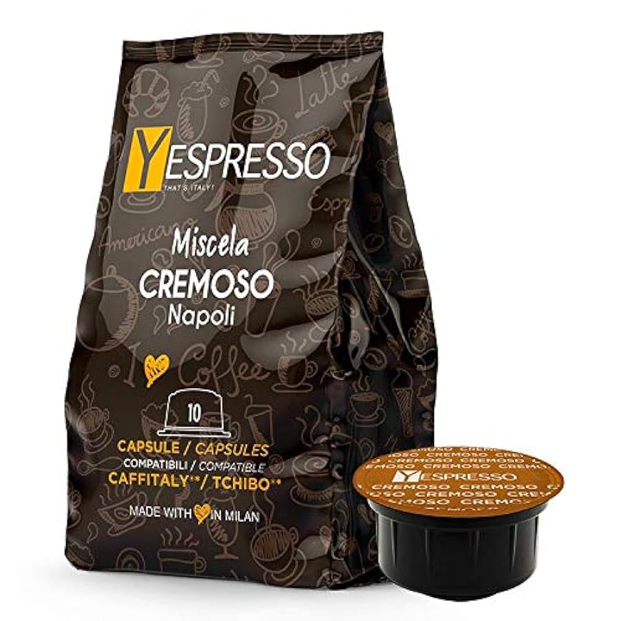 Yespresso 240 Capsule Compatibili con Caffitaly Miscela