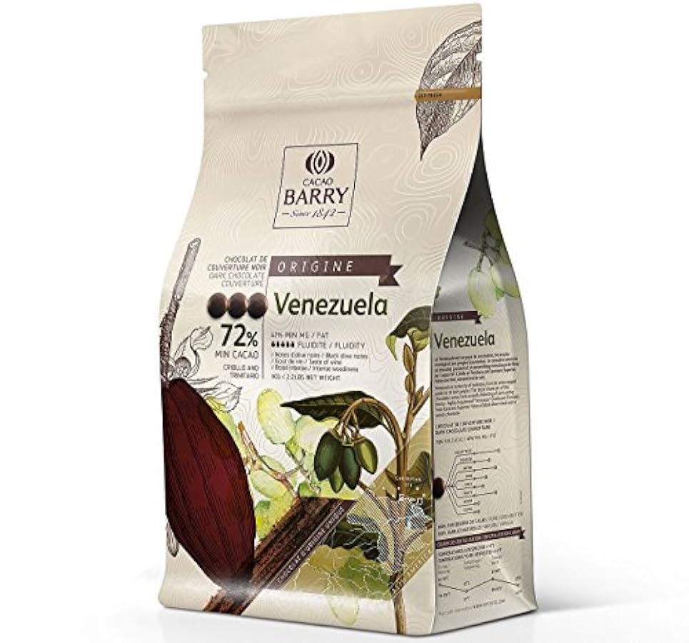 Cacao Barry 1kg 72% Venezuela Easimelt 964465831