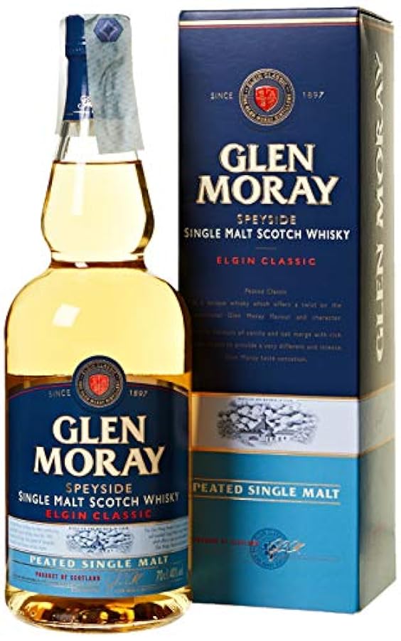 Glen Moray Elgin Classic Peated Speyside Single Malt Sc