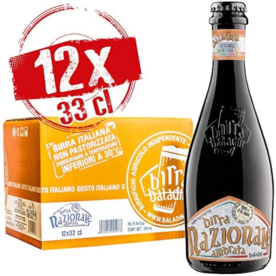 Baladin - Box Birra Nazionale Ambrata - Birra Artigiana
