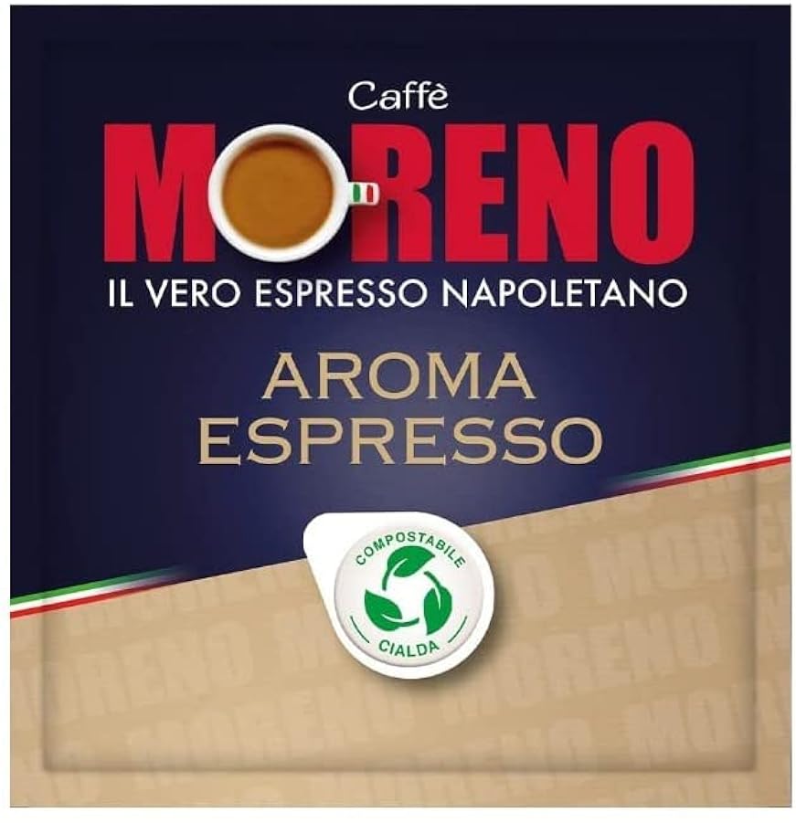 600 Cialda ESE 44mm caffè MORENO ESPRESSO PROFUMO AROMA