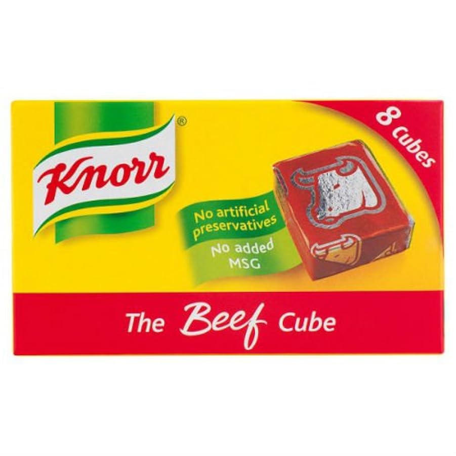 Knorr Cubi di manzo 8 x 10 g, confezione da 12 64017993