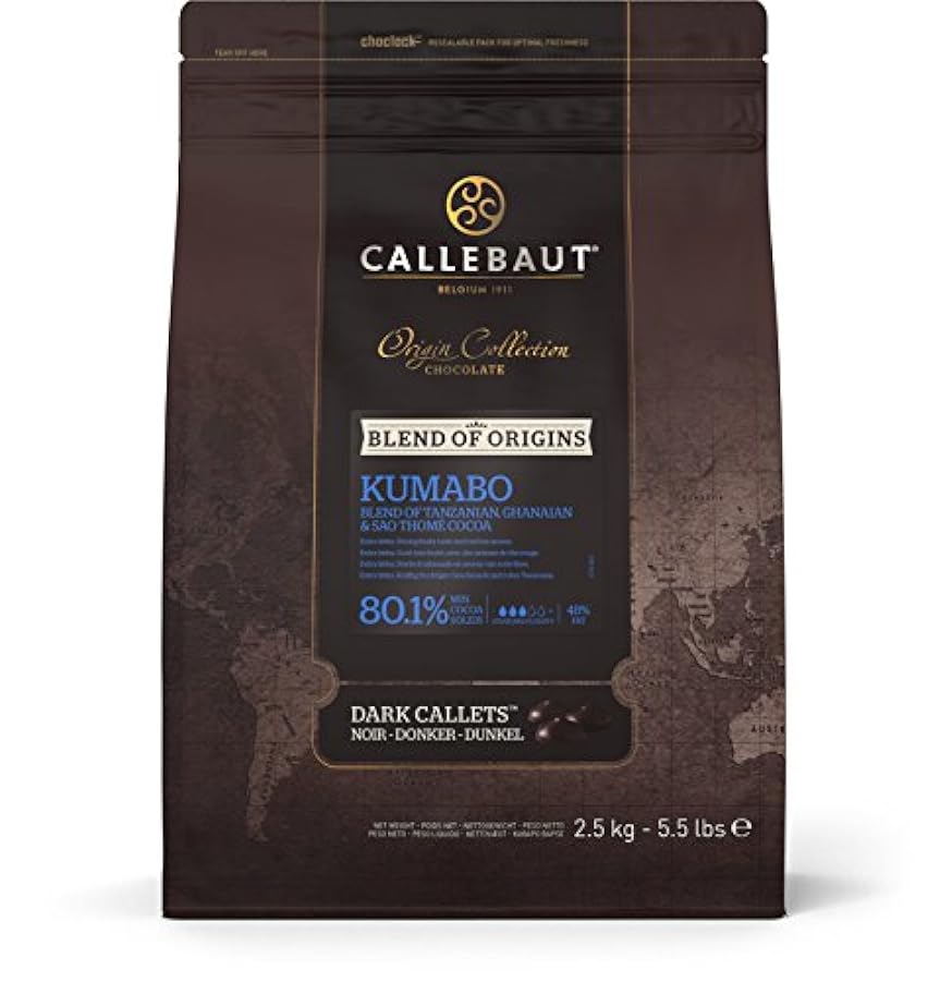 Callebaut Finest, Kumabo gocce di cioccolato fondente 710497127