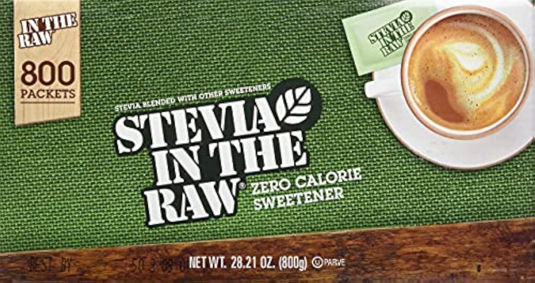 Stevia in the Raw Zero Calorie Dolcificante Porzione, 8