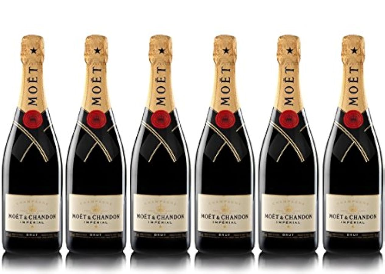 VINADDICT Set di 6 Champagne Moët & Chandon Brut Moët I