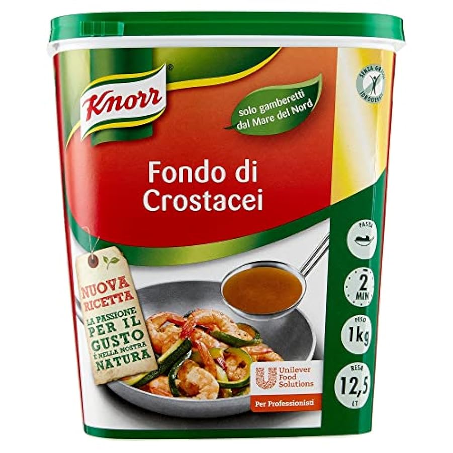Knorr Fondo di Crostacei in Pasta - 1 Kg, Large 2017279