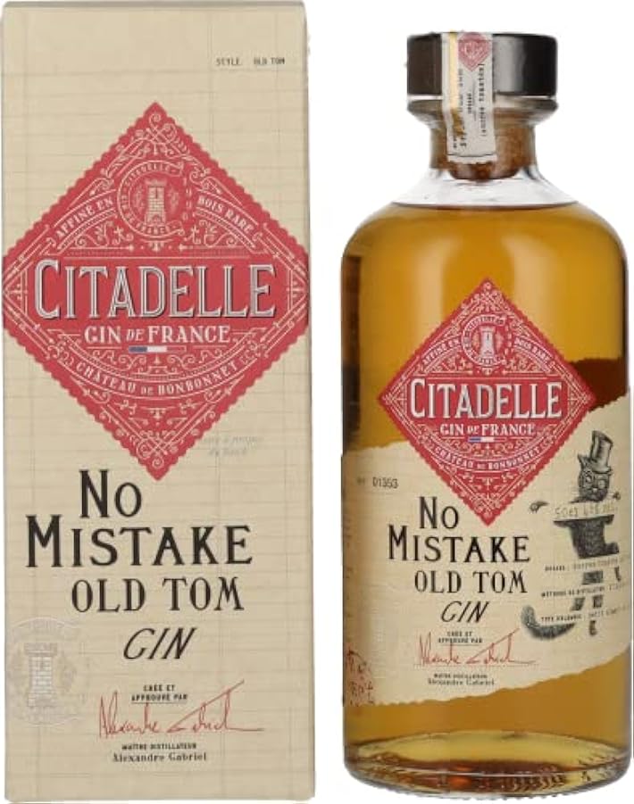 Citadelle NO MISTAKE Old Tom Gin 46% Vol. 0,5l in Giftb