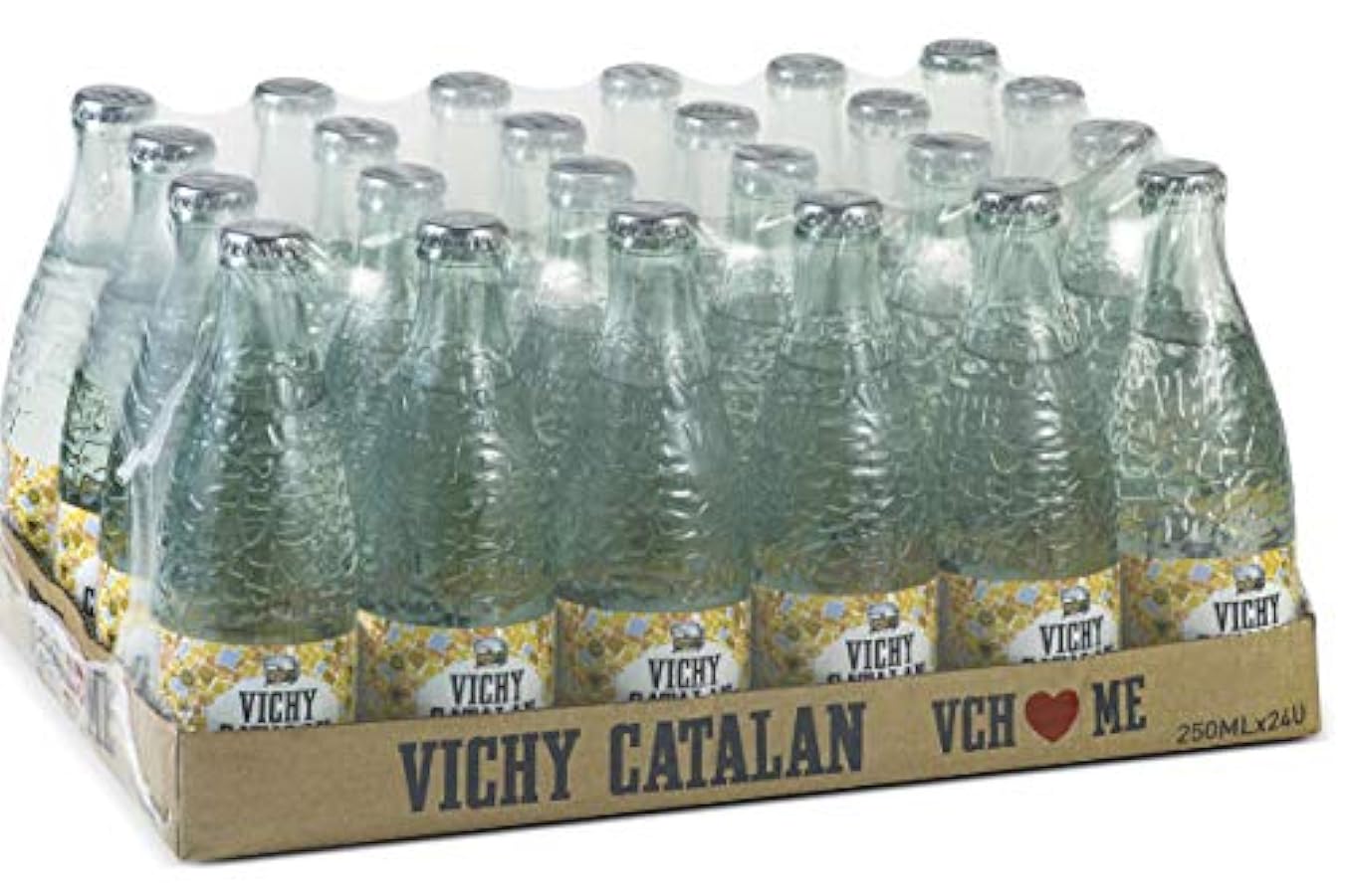 Vichy Catalán acqua minerale 250 ml. Bottiglia di vetro
