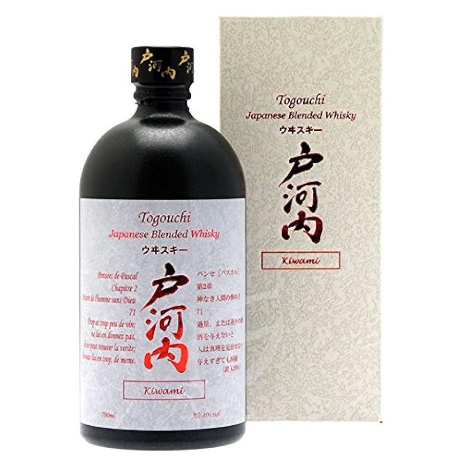 TOGOUCHI KIWAMI Japanese Blended Whisky 1 x 700 ml 8077