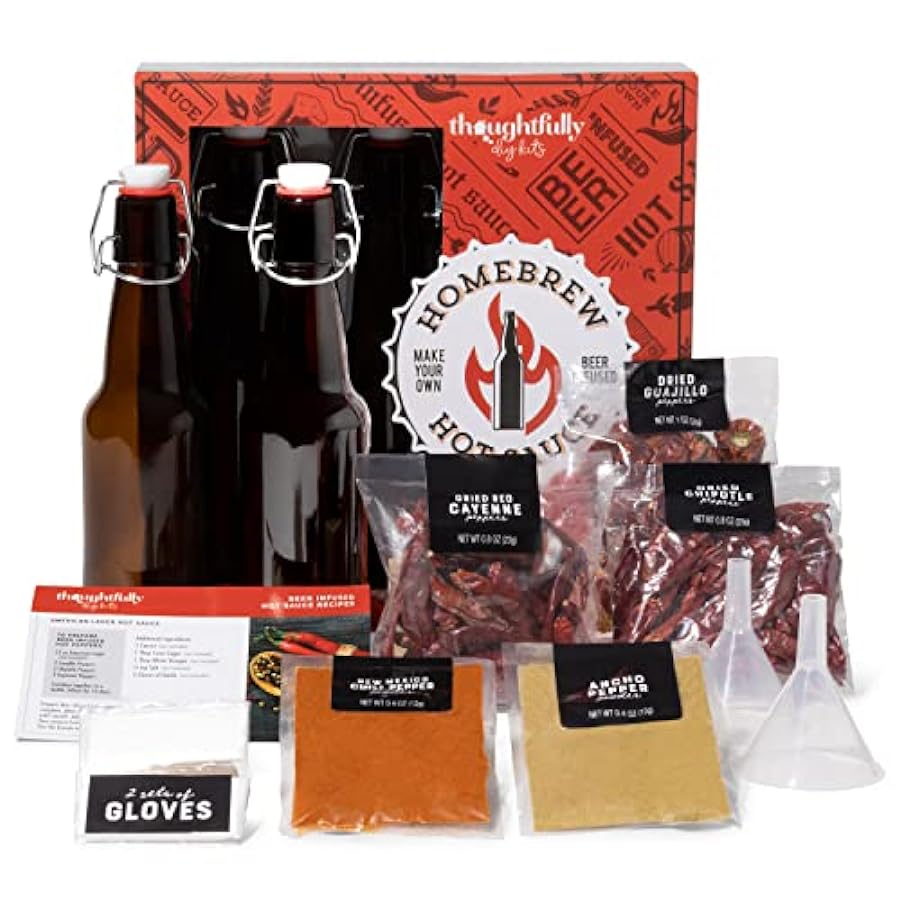 Thoughtfully Gifts, Make your own hot sauce brew Gift S