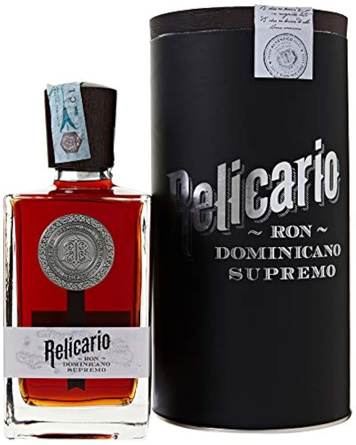 Relicario Dominicano Supremo Rum in Gift Wrap - 700 ml 